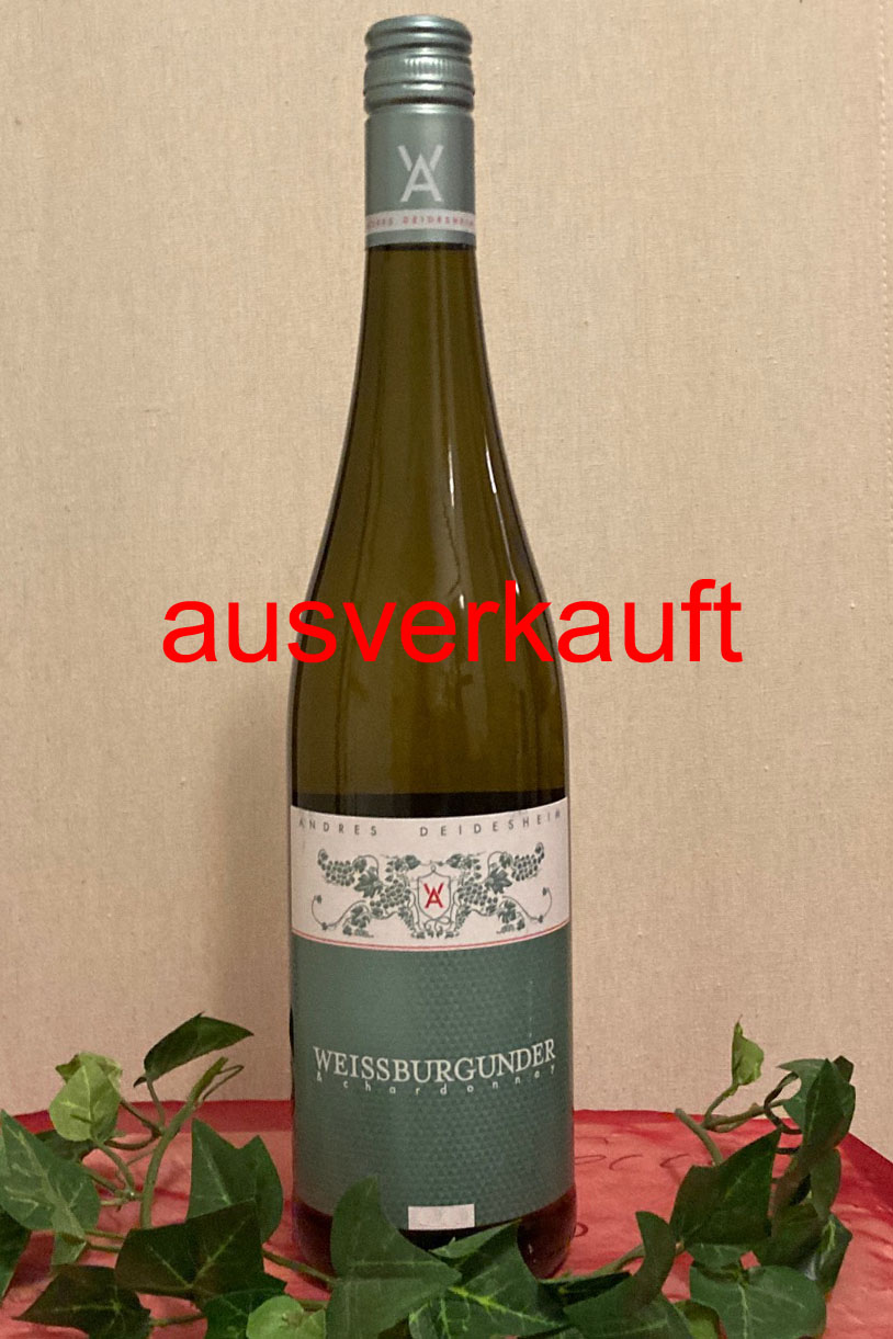 2022 Weißburgunder & Chardonnay trocken Biowein, Weingut Andres, Deidesheim