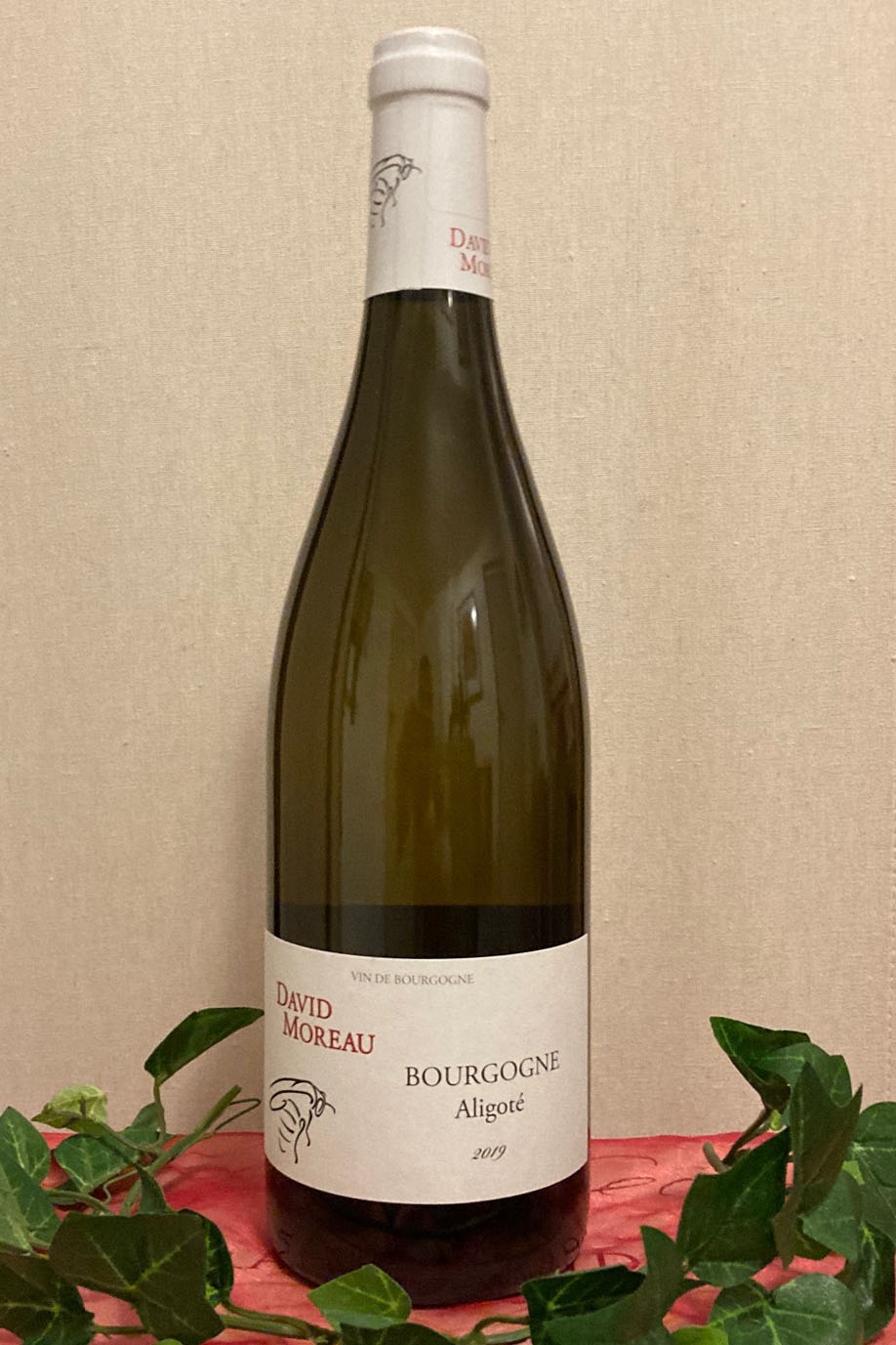 2019 Bourgogne Aligoté blanc, Domaine David Moreau, Santenay, Burgund