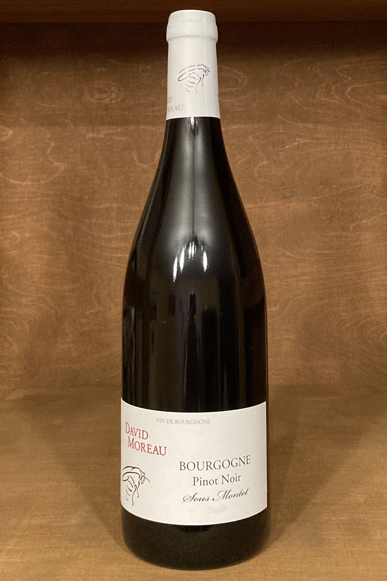 2021 Bourgogne Pinot Noir Sous Montot, Domaine David Moreau, Burgund 