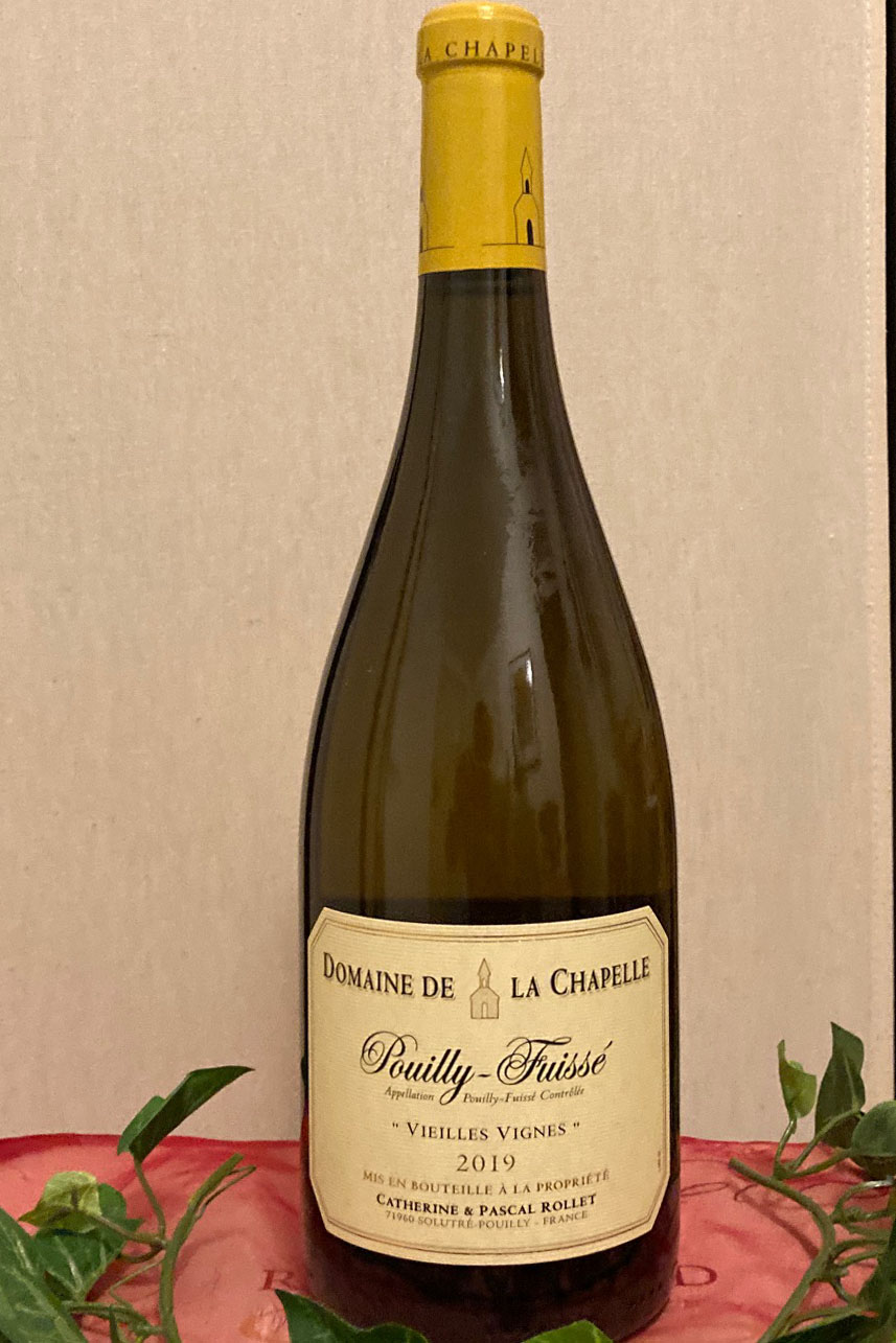 2019 Pouilly Fuissé Vieilles Vignes, Domaine de la Chapelle, Mâconnais
