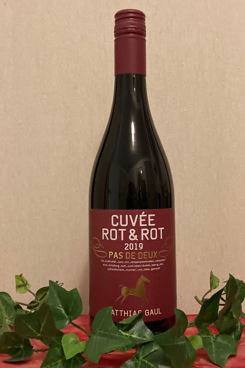 2019 Cuvée Rot & Rot, Pas de Deux, Weingut Matthias Gaul, Pfalz 