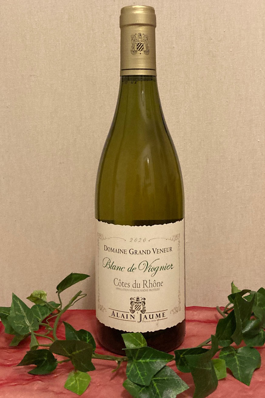 2020 Côtes du Rhône Blanc de Viognier Biowein, Domaine Grand Veneur